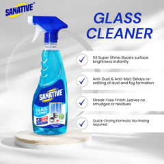 Sanative Glass Cleaner 5X Super Shine
