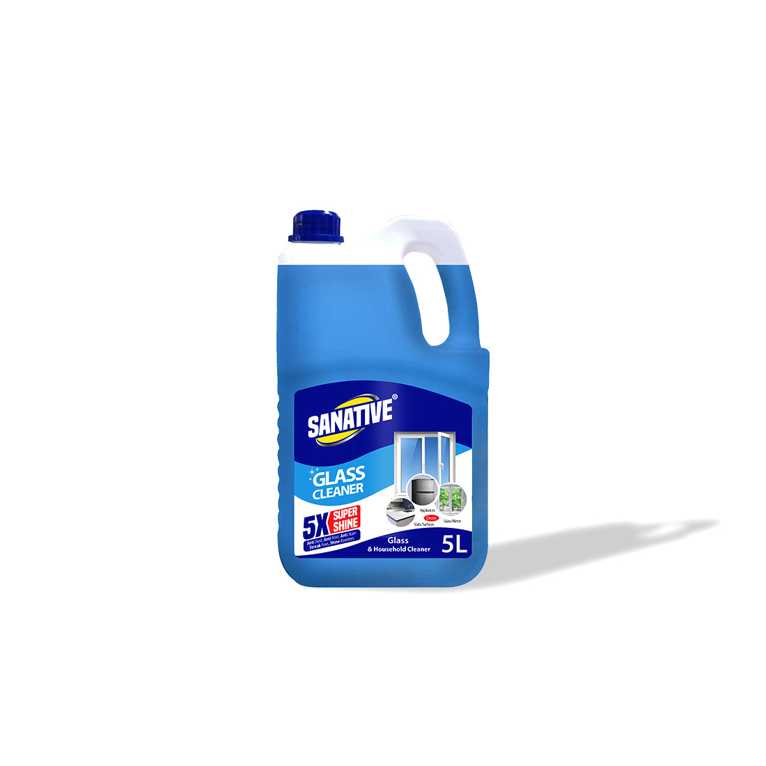Sanative Glass Cleaner 5X Super Shine